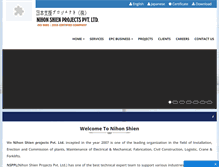 Tablet Screenshot of nihonshien.com